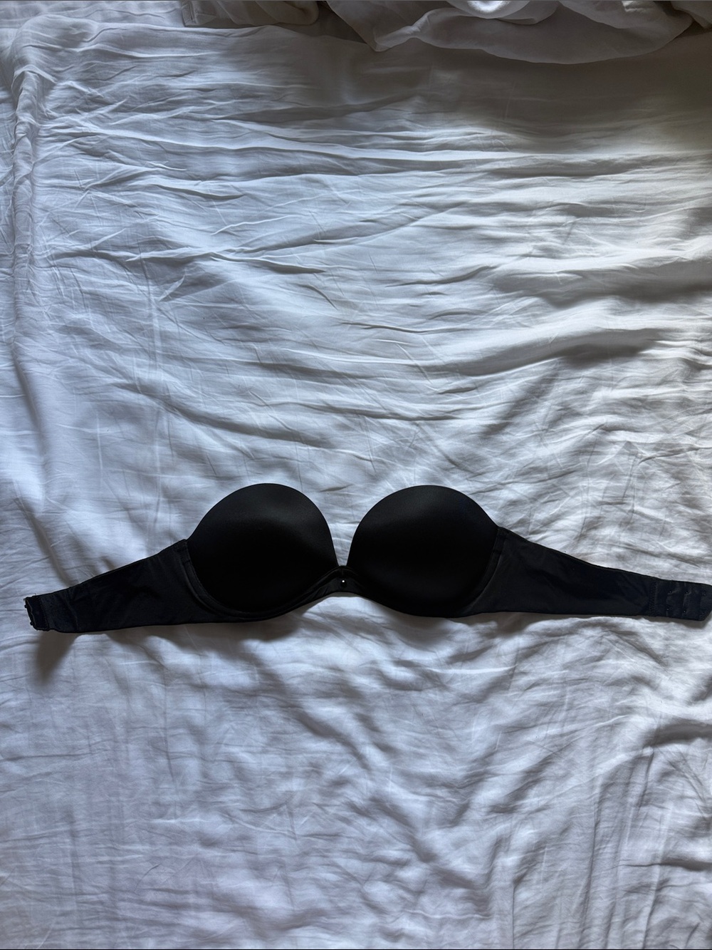 Victoria's Secret Black Strapless Push-Up Bra